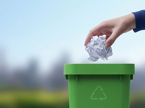 Dubai residents can sign for a free recycling collection service through the 'Dubai Now' app. Picture used for illustrative purposes.