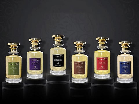 The Legacy70 fragrance series