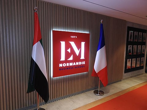 Renowned French business school EM Normandie has established its campus in the Dubai Knowledge Park