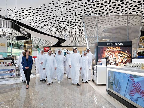 Sheikh Khaled bin Mohamed bin Zayed Al Nahyan, Crown Prince of Abu Dhabi and Chairman of the Abu Dhabi Executive Council, visited Terminal A at Abu Dhabi International Airport ahead of its operational opening on November 1.