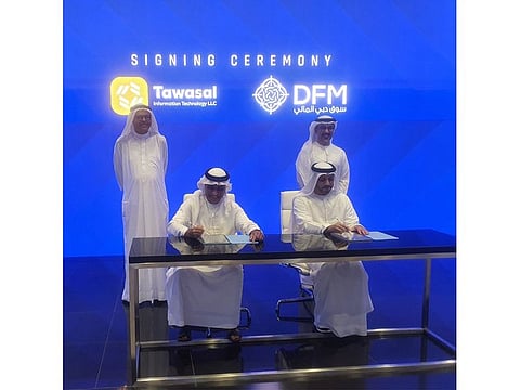 The strategic collaboration between Dubai Financial Market (DFM) and Tawasal will greatly enhance users' access to essential market information