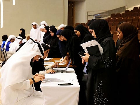 The Industrialist Career Fair attracted more than 3,000 Emirati youth from across all the seven emirates.