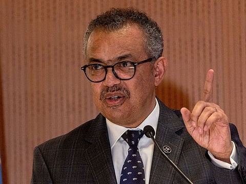 WHO chief Tedros Adhanom Ghebreyesus
