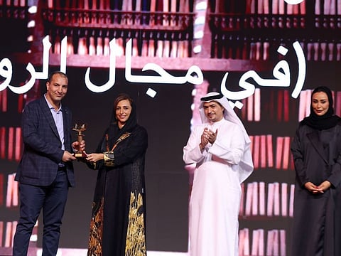 Sheikha Bodour bint Sultan Al Qasimi, Chairperson of Sharjah Book Authority (SBA), honoured the winners of the 42nd edition of the Sharjah International Book Fair Awards and the 15th edition of the Etisalat Award for Arabic Children's Literature.