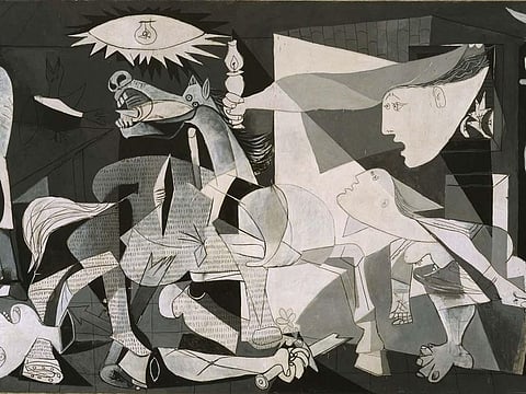 Guernica is a powerful and poignant anti-war symbol, representing the horrors and devastation caused by conflict