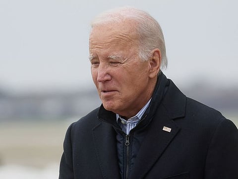 US President Joe Biden