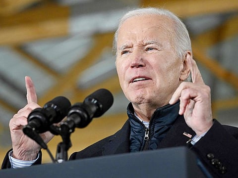 US President Joe Biden