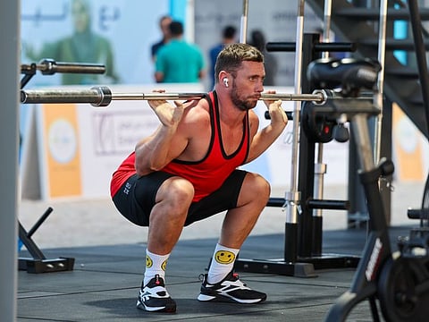 A good mix of fitness activities for all ages are available in different venues around the city. A scene at DP World Kite Beach Fitness Village, part of the Dubai Fitness Challenge.