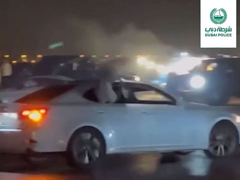 Screengrab from Dubai Police video.