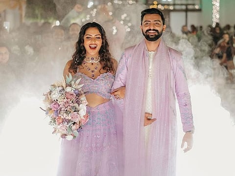 Amala Paul and Jagat Desai