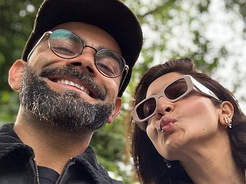 Virat Kohli and Anushka Sharma