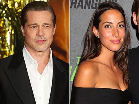 Brad Pitt and Ines de Ramon
