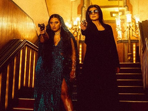 Raja Kumari and Sushmita Sen.