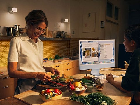 The new iMac with M3 delivers even more performance and capabilities to everyone, from families to small businesses to aspiring creatives, along with students and gamers.