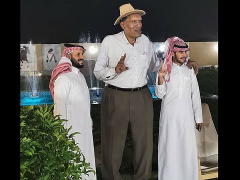 Ghulam Shabbir in a file photo in Jeddah.