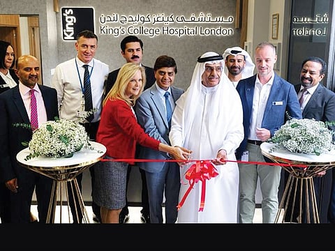 Ribbon cutting ceremony to launch the King's College's Physiotherapy Clinic at Park Heights