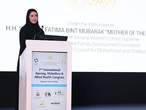 Sheikha Hessa bint Sultan bin Khalifa Al Nahyan.