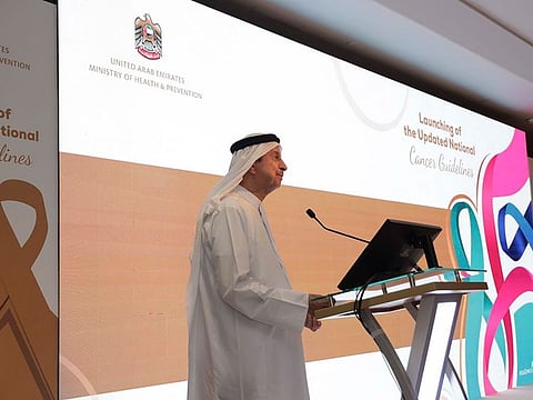 The updated guidelines were introduced at a training workshop held in Dubai. Dr. Hussain Abdul Rahman Al Rand, Assistant Undersecretary for the Public Health Sector, and Dr. Buthaina Bin Belaila, Head of the Non-Communicable Disease Department, attended the workshop.