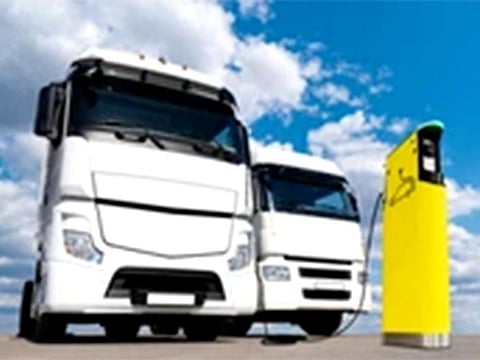 According to a study conducted last year by German authorities, truckmakers expect 63 per cent of new lorries sold in Europe in 2030 to be "zero emission" vehicles. Electric trucks are expected to make up the lion's share, with 85 per cent.