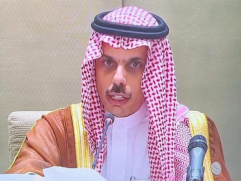Saudi Arabia’s Foreign Minister, Prince Faisal bin Farhan, said: “What we are seeing is the Israelis are crushing Gaza, the civilian population of Gaza.”