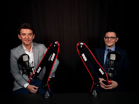 Host Lachlan Kitchen with guest Dr Ali Al Dibbiat