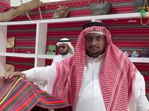 Visitors at the museum in Yanbu.