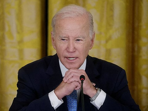US President Joe Biden