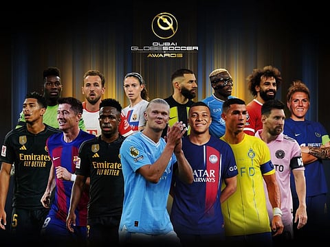 The list of nominees for the Dubai Globe Soccer Awards.