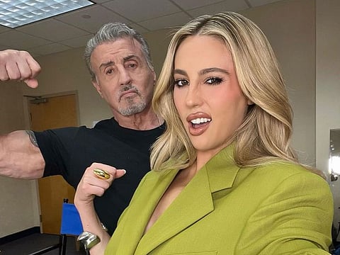 Sylvester Stallone and daughter Sophia