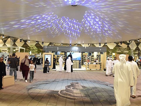 Visitors at Al Ain Book Festival in Al Ain City