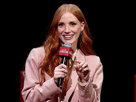 Hollywood actress Jessica Chastain.