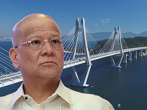 Filipino business titan Ramon S. Ang, the CEO of San Miguel Corp. (SMC) and SMC Infrastructure, has unveiled plans for the construction of a 15-km "super bridge" connecting Luzon and Mindoro Island.
