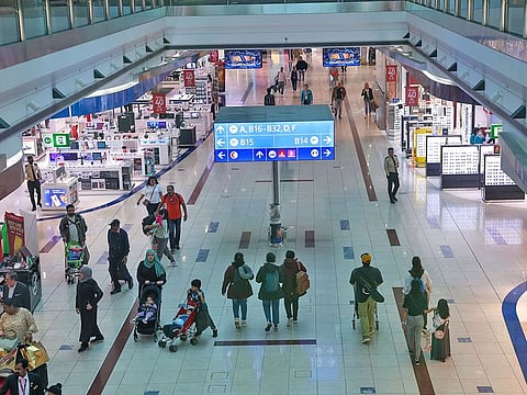 Terminal 3 at Dubai International airport