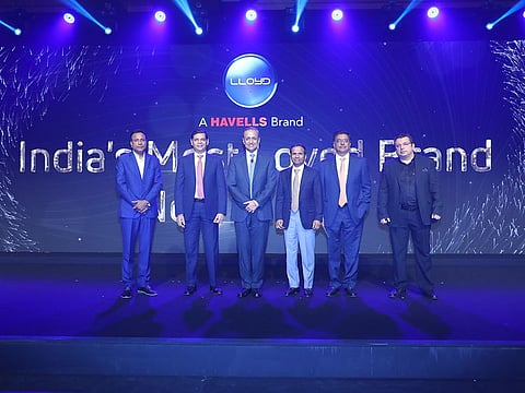 Sanket Gaurav, CMD - Teknodome, Ameet Gupta Director - Havells India, Anil Rai Gupta CMD - Havells India, Rajiv Goel, Executive Director - Havells India, Vicky Gupta, Executive Director - Havells India, Rahul Murgai Senior VP (IBD) - Havells India