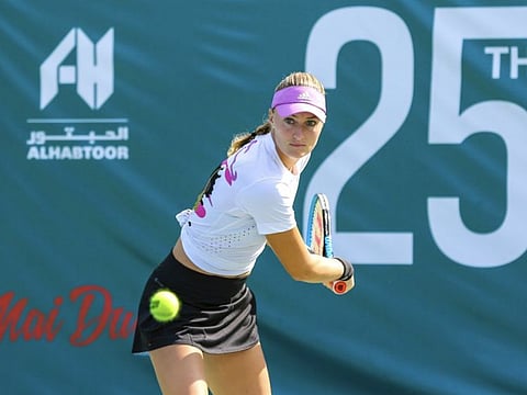 Doubles specialist Kristina Mladenovic will be eager to add the Al Habtoor Tennis Challenge to her cabinet. The 26th edition of the annual event begins this weekend.