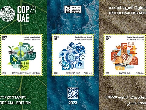 Emirates Post Group announces to launch COP28 commemorative stamps