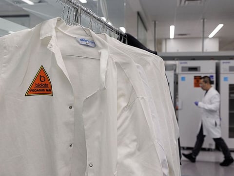 BioLabs Pegasus Park in Dallas: One of its most notable tenants is the "de-extinction" startup Colossal Biosciences that is seeking to revive the woolly mammoth along with the Tasmanian tiger and other long-gone species.