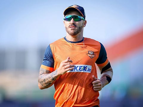 Veteran batter Faf du Plessis believes he can return to international cricket and says he works hard on fitness.