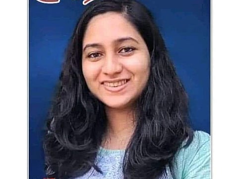 Screengrab of condolence poster released by Government Medical College, Thiruvananthapuram