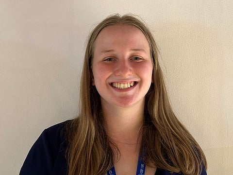 Julie Beaulieu is Student Energy observer in the Blue Zone of COP28 UN Climate Change Summit. The Canadian hopes to use the knowledge from the summit in her studies.