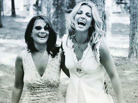 Britney with Lynne Spears