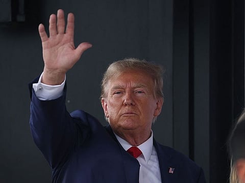 Republican presidential candidate former President Donald Trump