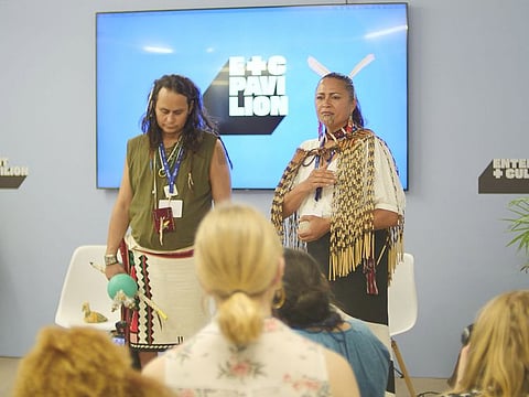 For the first time in the UN Framework Convention on Climate Change (UNFCCC), the meticuously-crafted pavilion emerges to embrace the spirit of entertainment and culture.