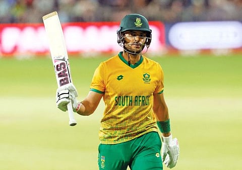 South Africa's Reeza Hendricks missed his half century by just one run against India in the Second T20 International at St George's Park, Port Elizabeth, South Africa on Tuesday.