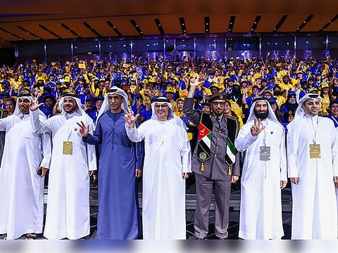 The closing ceremony for labourers and companies that participated in the fifth edition of Taqdeer Award 2022.