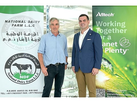 National Dairy and Masakin Dairy under Emirates Food Industries join forces with Alltech a pioneering partnership for a sustainable future in animal nutrition