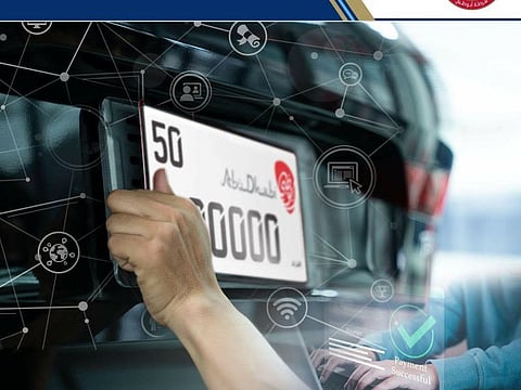 Abu Dhabi Police offer ‘delivery and installation of vehicle plates’ service nationwide