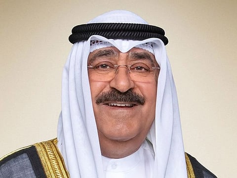 Emir of Kuwait His Highness Sheikh Meshal Al Ahmad Al Jaber Al Sabah