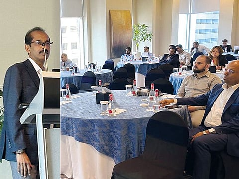 Nagesh Konduru, CEO, Banyan Cloud, interacting with FERG members