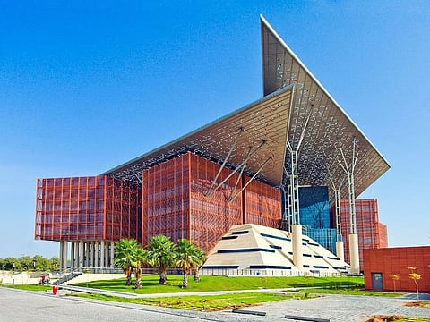 Abu Dhabi Judicial Department building in the UAE capital